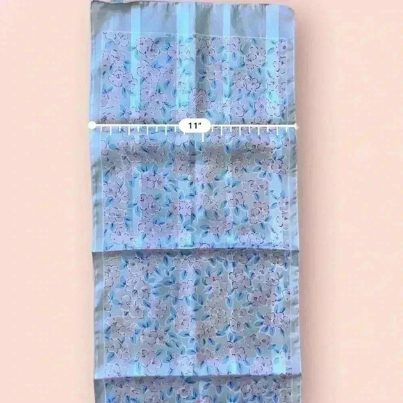 Vintage tres-elle Made in Italy Womens Lightweight Scarf Floral - Picture 7 of 7